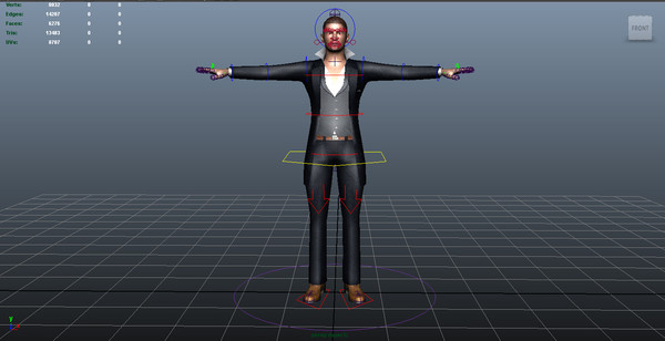 formal male 01 3d model - Formal Male 01 by ignisfatuus